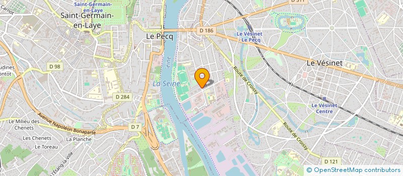 localisation de l'entreprise LMNP GRETZ PUAUD  LE PECQ