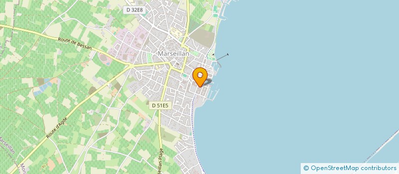 localisation de l'entreprise LMNP GRIESS - HOLZSCHERER à MARSEILLAN