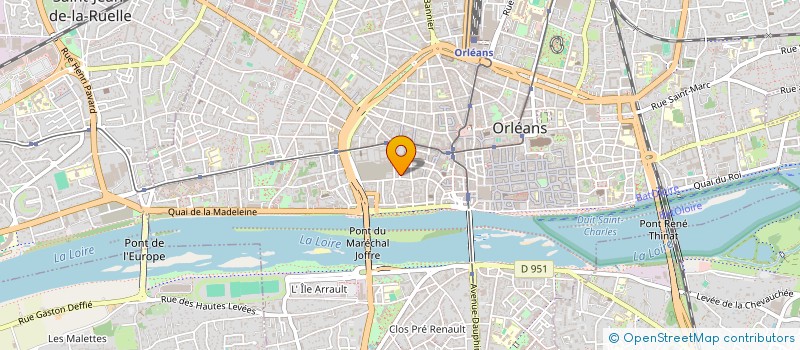 localisation de l'entreprise LMNP GRISON  ORLEANS