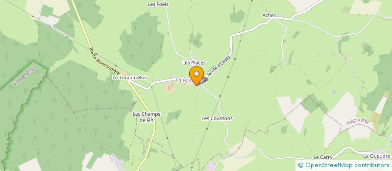 localisation de l'entreprise LMNP GROSMAN DURIX à PREPORCHE