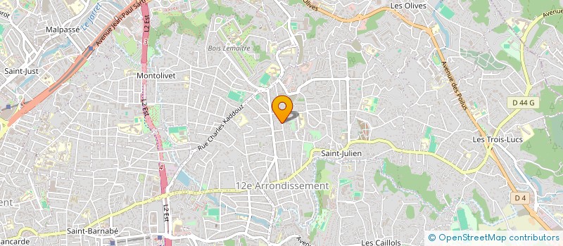 localisation de l'entreprise LMNP GROUP  MARSEILLE