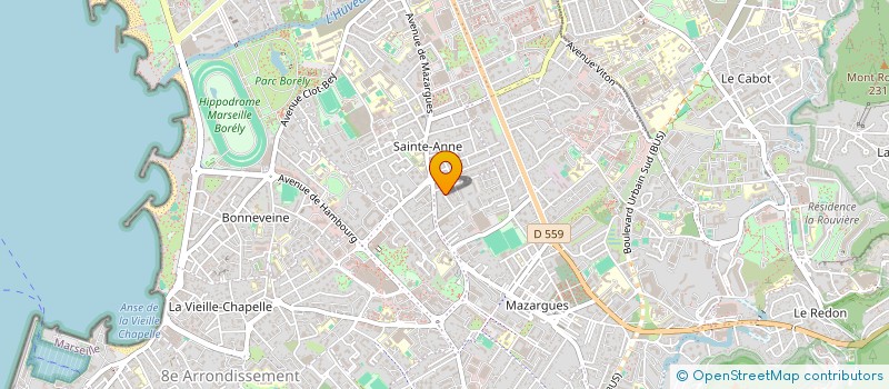 localisation de l'entreprise LMNP GUENOUN à MARSEILLE