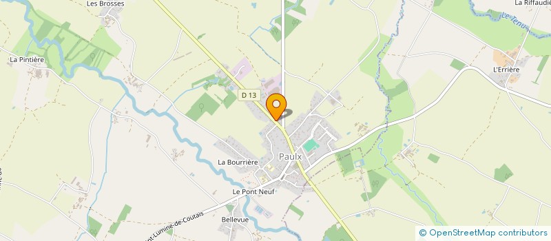 localisation de l'entreprise LMNP GUERIN-DUBOIS  PAULX