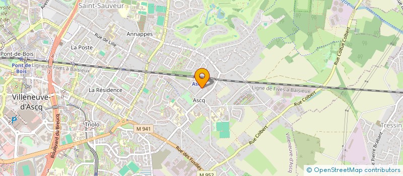 localisation de l'entreprise LMNP GUIDEZ à VILLENEUVE-D'ASCQ