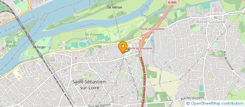 localisation de l'entreprise LMNP GUIHARD MARIE-JOSE  SAINT-SEBASTIEN-SUR-LOIRE