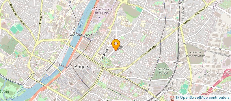 localisation de l'entreprise LMNP GUILLOU HEBERT  ANGERS
