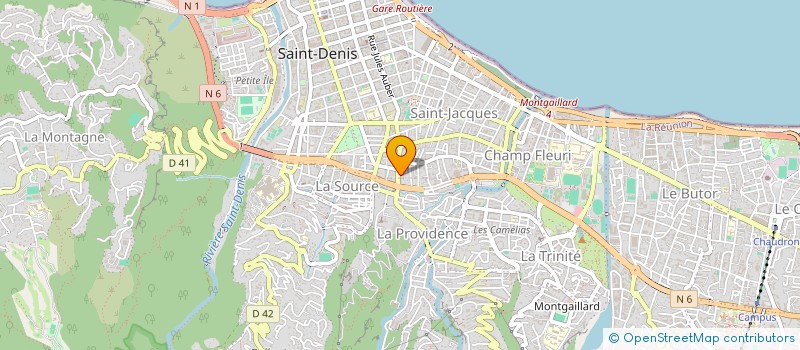 localisation de l'entreprise LMNP GUIOT GOD à SAINT-DENIS