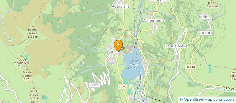 localisation de l'entreprise LMNP HAMZA-PETIT  GENOS