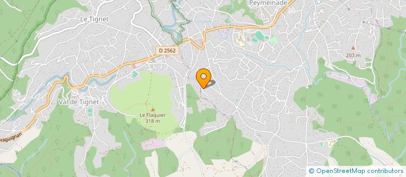 localisation de l'entreprise LMNP HANELL MARIA MIKAEL  LE TIGNET