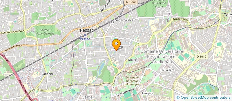 localisation de l'entreprise LMNP HARDOIN DELALANDE  PESSAC