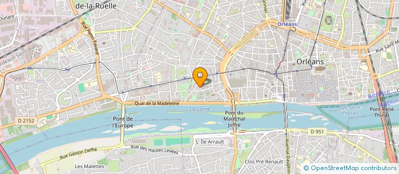 localisation de l'entreprise LMNP HARVAUX DE SOUSA  ORLEANS