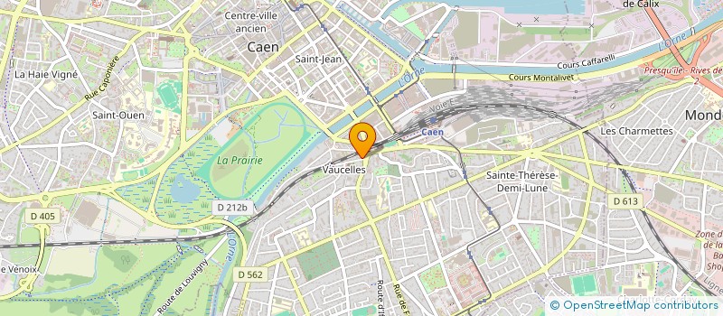 localisation de l'entreprise LMNP HECQUARD TAGMOUTI à CAEN