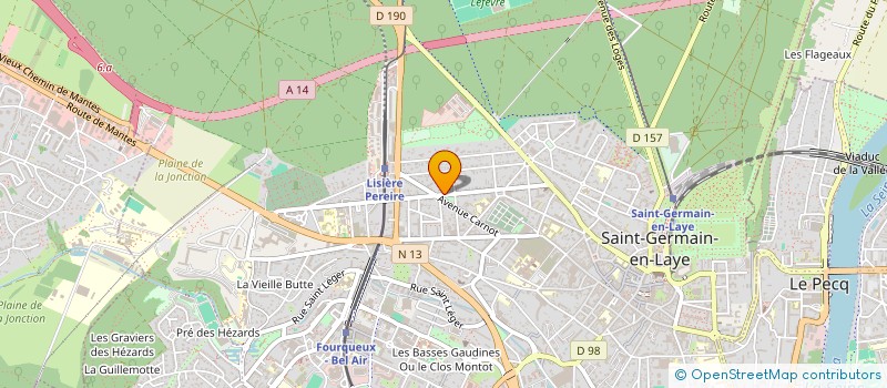 localisation de l'entreprise LMNP HENRION  SAINT-GERMAIN-EN-LAYE