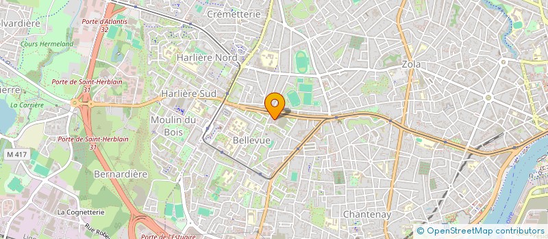 localisation de l'entreprise LMNP HERVOUET SEBASTIEN ET LECOINTRE YOLAINE à NANTES