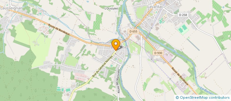 localisation de l'entreprise LMNP HR  BARBASTE