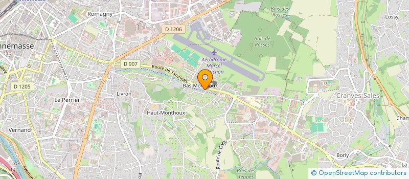 localisation de l'entreprise LMNP IND FOUILLE  VETRAZ-MONTHOUX