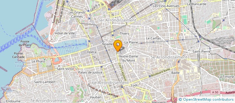 localisation de l'entreprise LMNP IND LAYCOCK KOUCHE à MARSEILLE 6