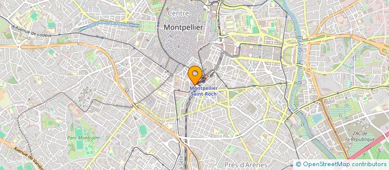 localisation de l'entreprise LMNP IND WERNET HEBERT à MONTPELLIER
