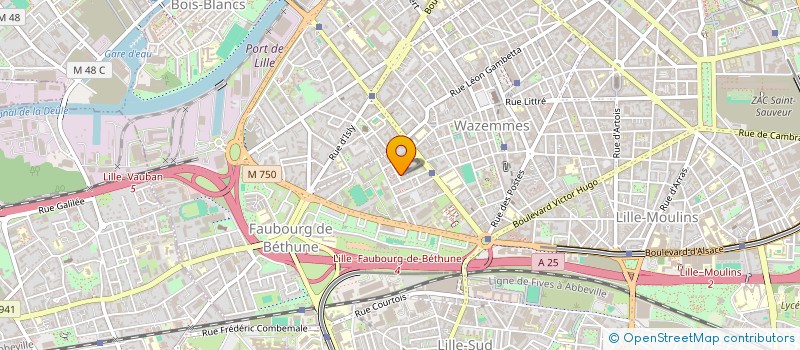 localisation de l'entreprise LMNP INDIV SAMELOT à LILLE