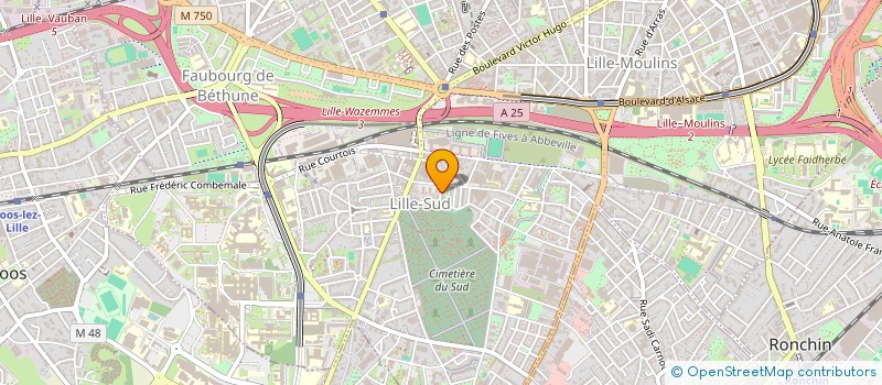 localisation de l'entreprise LMNP INDIV TIERCE à LILLE