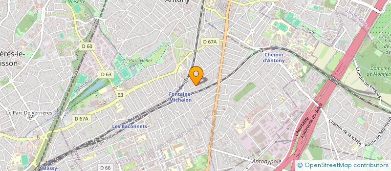 localisation de l'entreprise LMNP INDIV WANG à ANTONY