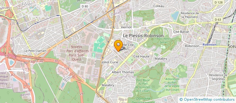 localisation de l'entreprise LMNP INDIVISION  LE PLESSIS-ROBINSON