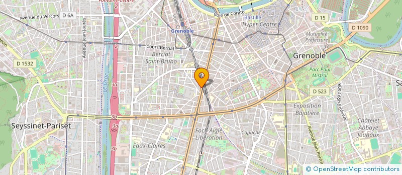 localisation de l'entreprise LMNP INDIVISION ALBRAND  GRENOBLE