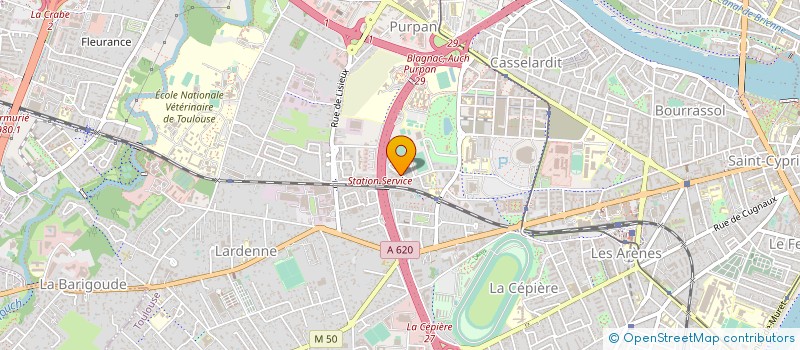 localisation de l'entreprise LMNP INDIVISION BARADA à TOULOUSE