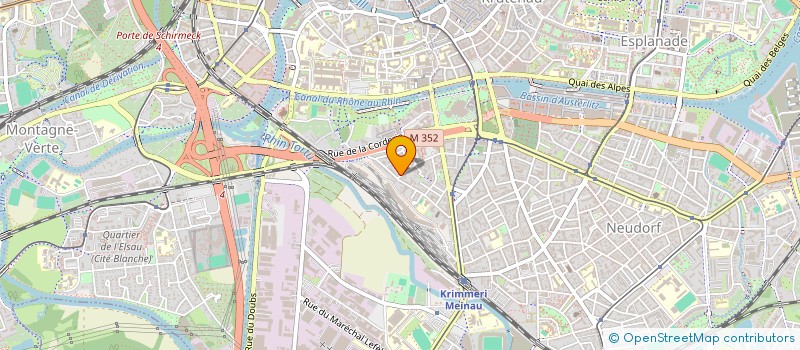 localisation de l'entreprise LMNP INDIVISION BELFORT  STRASBOURG