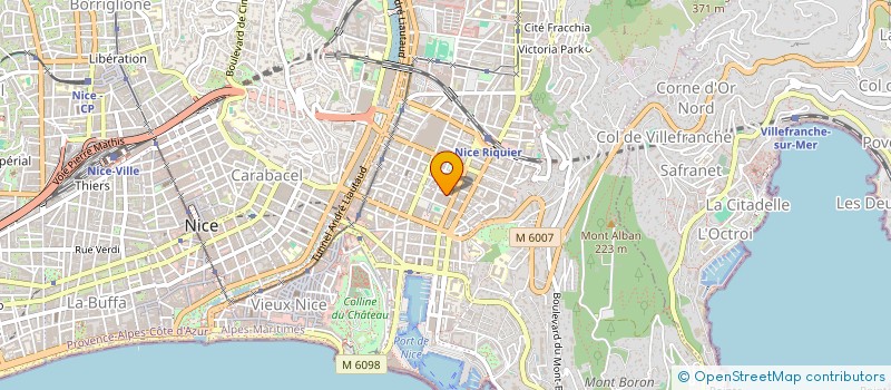 localisation de l'entreprise LMNP INDIVISION BENSAID  NICE