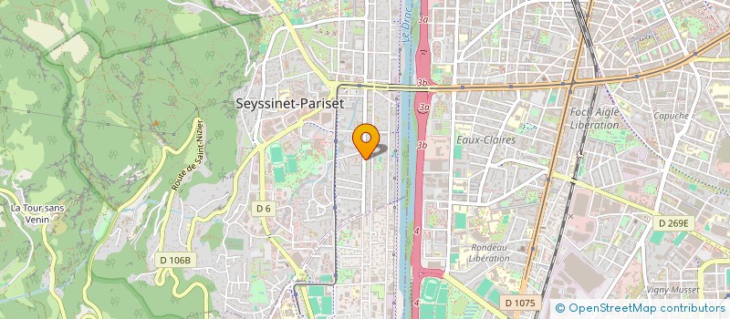 localisation de l'entreprise LMNP INDIVISION BENZAID  SEYSSINET-PARISET