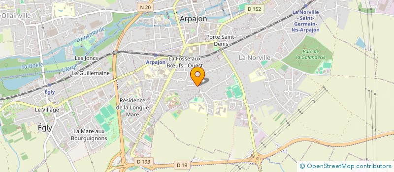 localisation de l'entreprise LMNP INDIVISION BERTRANDE ATTIETALLAH  ARPAJON