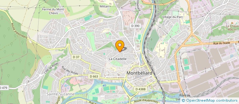 localisation de l'entreprise LMNP INDIVISION BOIS BOURGEOIS  MONTBELIARD