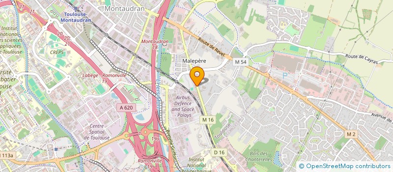 localisation de l'entreprise LMNP INDIVISION CANNONE  TOULOUSE