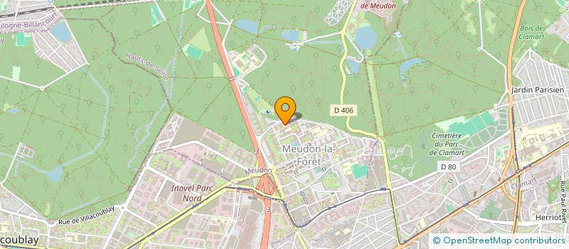localisation de l'entreprise LMNP INDIVISION CORDIER SABETI AZAD  MEUDON