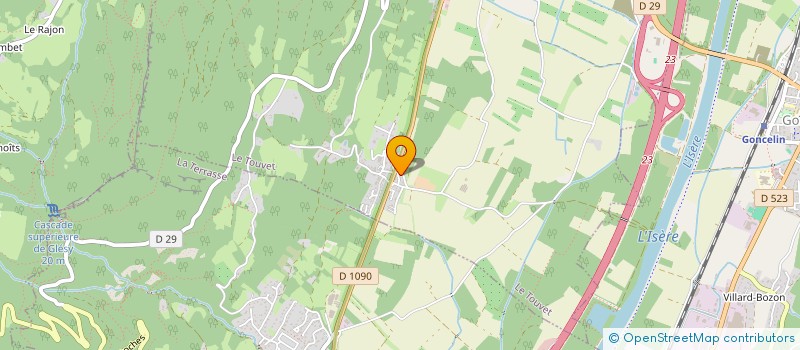 localisation de l'entreprise LMNP INDIVISION D'ONOFRIO  LE TOUVET