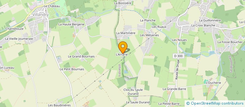 localisation de l'entreprise LMNP INDIVISION DANIAU GIGER  VILLANDRY