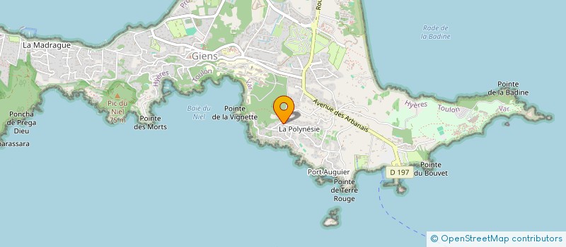 localisation de l'entreprise LMNP INDIVISION DAUTRESME  HYERES