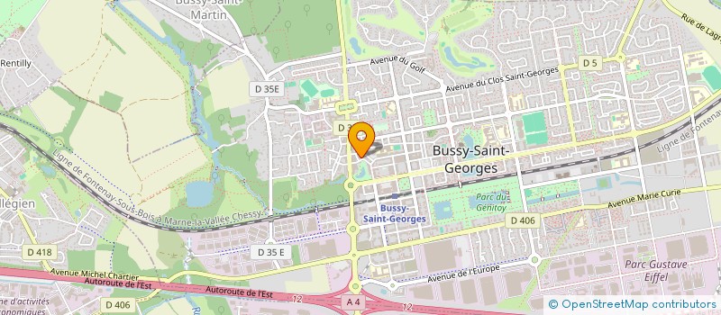 localisation de l'entreprise LMNP INDIVISION DE OLIVEIRA / BASSEZ  BUSSY-SAINT-GEORGES