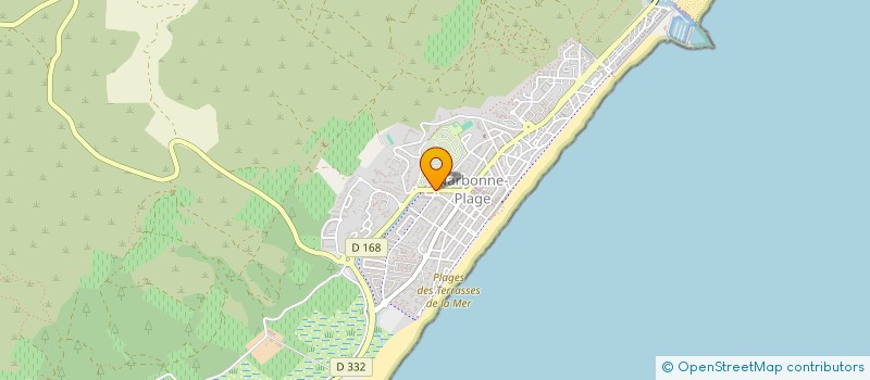 localisation de l'entreprise LMNP INDIVISION DERACHE FOUET  NARBONNE