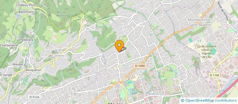 localisation de l'entreprise LMNP INDIVISION DURET  MEYLAN