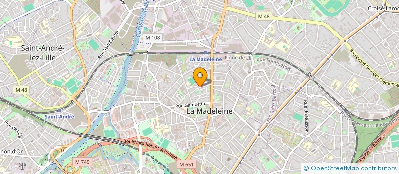 localisation de l'entreprise LMNP INDIVISION EPOUX IBLED à LA MADELEINE