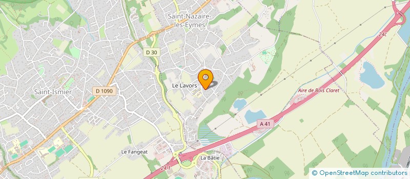 localisation de l'entreprise LMNP INDIVISION FERNANDEZ-SIRAND  SAINT-NAZAIRE-LES-EYMES