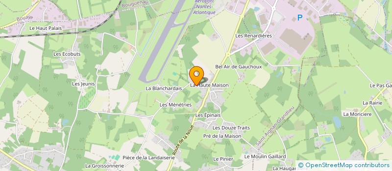 localisation de l'entreprise LMNP INDIVISION FMAA  SAINT-AIGNAN-GRANDLIEU