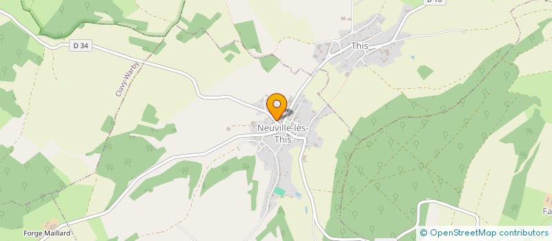 localisation de l'entreprise LMNP INDIVISION JORDAN & LAURE-ANNE  NEUVILLE-LES-THIS