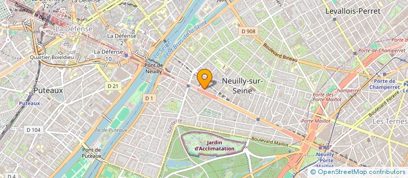 localisation de l'entreprise LMNP INDIVISION LABAUME à NEUILLY-SUR-SEINE