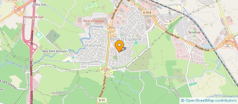 localisation de l'entreprise LMNP INDIVISION MANENT  CANET-EN-ROUSSILLON