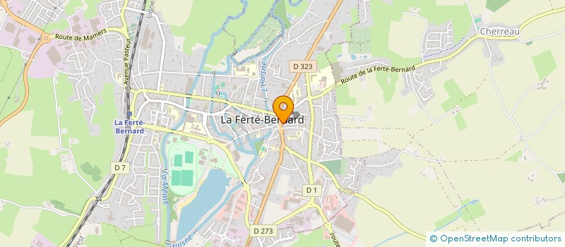 localisation de l'entreprise LMNP INDIVISION MANIERE-LETANG  LA FERTE-BERNARD