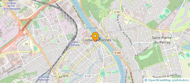 localisation de l'entreprise LMNP- INDIVISION OUARI- HACHOUD à CORBEIL-ESSONNES