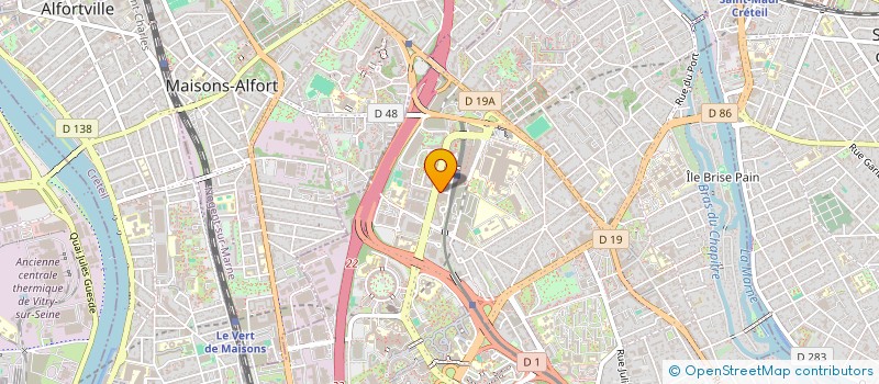 localisation de l'entreprise LMNP INDIVISION OZTAS  CRETEIL